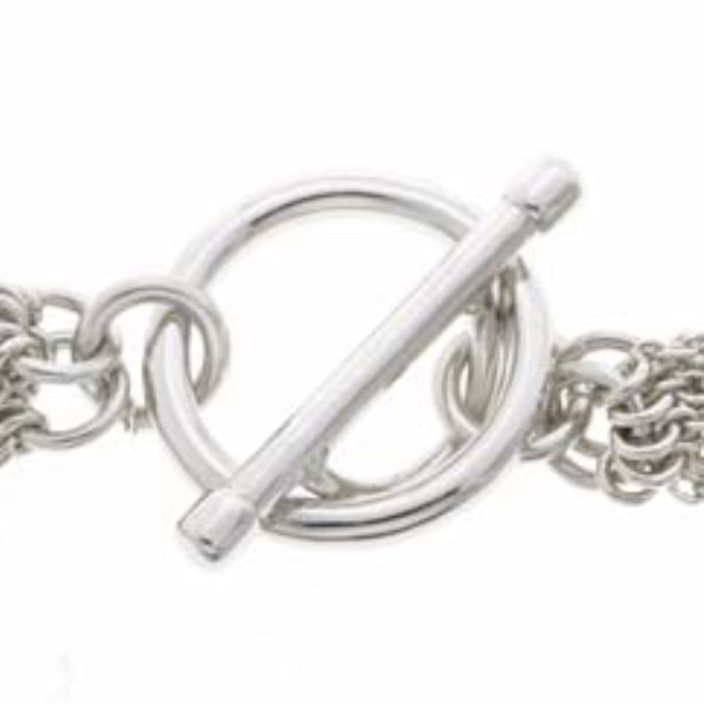 Sterling Silver Heart Bracelet - Picture 3 of 3